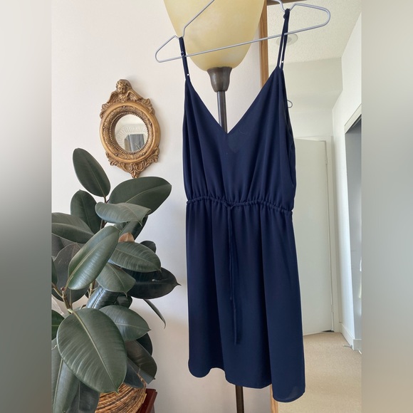 XS Navy Blue Babaton Dress - Picture 2 of 3